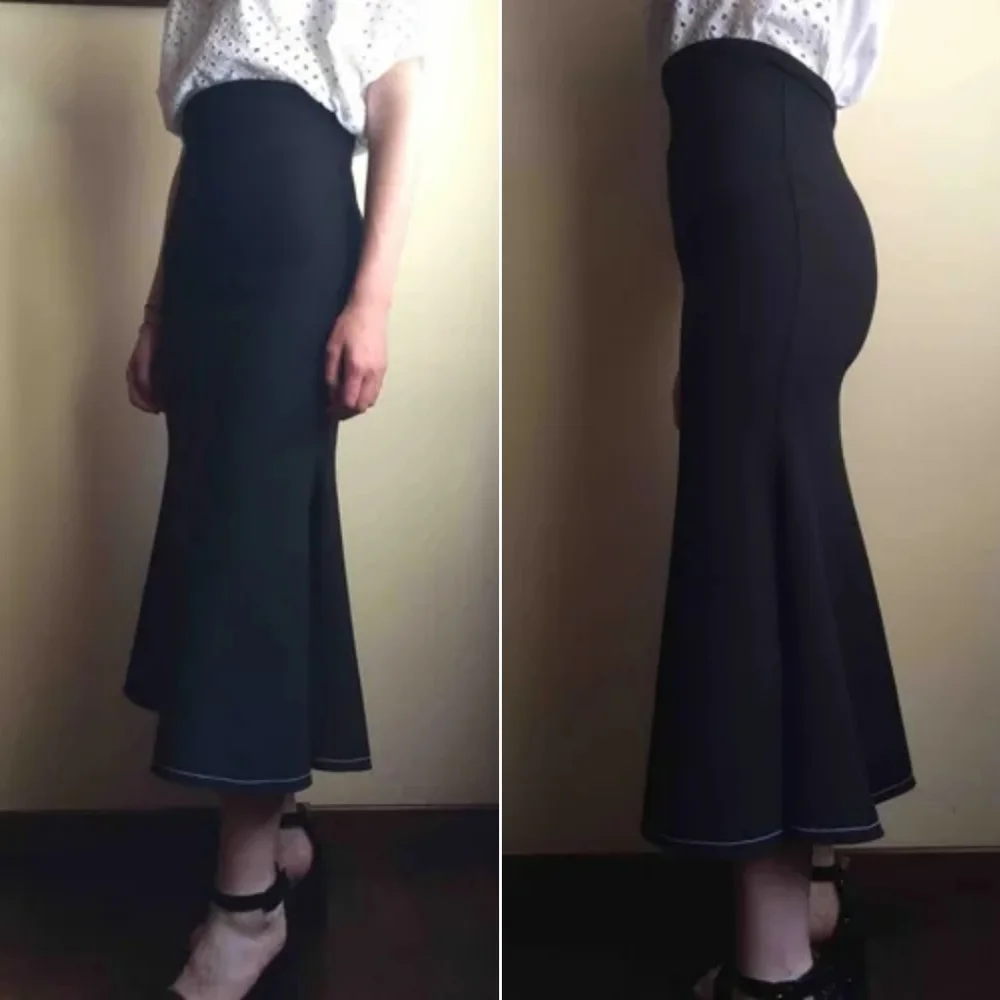 Ellery Siren Skirt In Bordeaux Size 0 - Picture 6 of 7